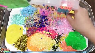 Mixing Random Things into Glossy Slime | Slime Smoothie | Satisfying Slime Videos #188