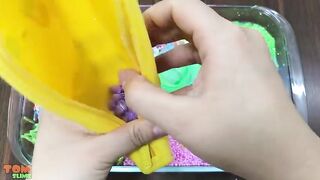 Mixing Random Things into Clear Slime | Slime Smoothie | Satisfying Slime Videos #186