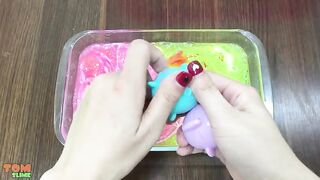 Mixing Random Things into Slime | Slime Smoothie | Satisfying Slime Videos #171