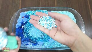 Blue Slime | Mixing Random Things into Slime | Satisfying Slime Videos #153