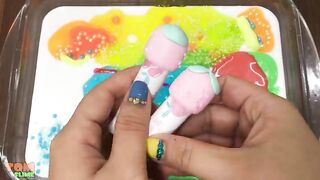 Mixing Random Things into Glossy Slime | Slime Smoothie | Satisfying Slime Videos #135