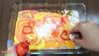 Halloween Slime | Mixing Random Things into Slime | Satisfying Slime Videos #134