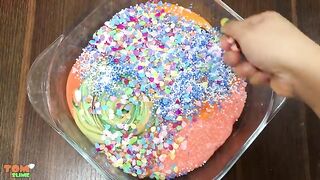 Halloween Slime | Mixing Random Things into Slime | Satisfying Slime Videos #133