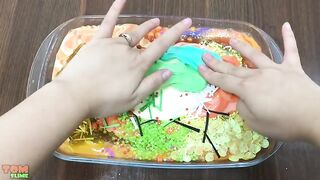 Halloween Slime | Mixing Random Things into Slime | Satisfying Slime Videos #123