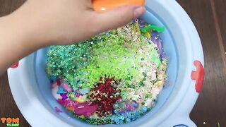 Mixing Random Things into Slime | Slime Smoothie | Satisfying Slime Videos #120