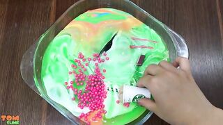 Peppa Pig Slime | Mixing Makeup And Beads into Slime | Satisfying Slime Videos #113