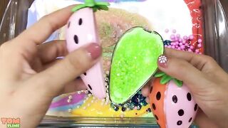 Mixing Random Things into Glossy Slime | Slime Smoothie | Most Satisfying Slime Videos #112