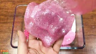 PINK HELLO KITTY SLIME | Mixing Random Things into Slime | Satisfying Slime Videos #107