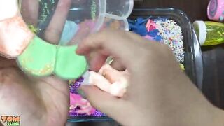 Mixing Random Things into Slime | Slime Smoothie | Satisfying Slime Videos #72