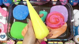 Peppa Pig And Hello Kitty Slime | Mixing Random Things into Slime | Satisfying Slime Videos #71