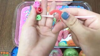 Peppa Pig Slime | Mixing Random Things into Slime | Satisfying Slime Videos #65