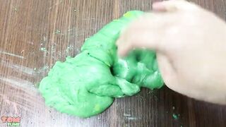Orange Vs Green - Mixing Makeup Eyeshadow into Slime ! Special Series #6 Satisfying Slime Videos