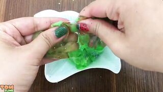Mixing Makeup Eyeshadow into Clear Slime ! Special Series #2 Satisfying Slime Videos