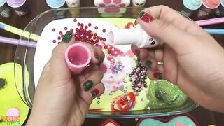 Mixing Makeup and Beads into Slime | Slime Smoothie | Satisfying Slime Videos