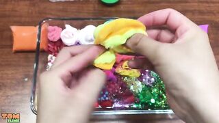 Mixing Random Things into Clear Slime | Satisfying Slime Videos | Tom Slime #20