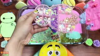 PEPPA PIG and Baymax Slime | Mixing Beads and Floam into Slime | Satisfying Slime Videos