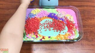 PEPPA PIG and Baymax Slime | Mixing Beads and Floam into Slime | Satisfying Slime Videos