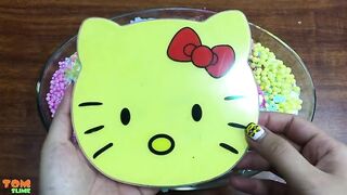 Special Series Hello Kitty Slime | Mixing Random Things into Glossy Slime | Satisfying Slime Videos