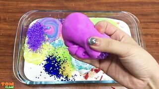 PEPPA PIG and Hello Kitty Slime | Mixing Random Things into Glossy Slime | Satisfying Slime Videos