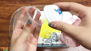 Unicorn Slime and Hello Kitty | Mixing Random Things into Glossy Slime | Satisfying Slime Videos