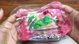 Unicorn Slime and Hello Kitty | Mixing Random Things into Glossy Slime | Satisfying Slime Videos