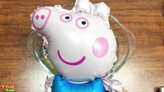 SPECIAL SERIES PEPPA PIG & HELLO KITTY SLIME | Mixing Too Many Things into Clear Slime | Tom Slime