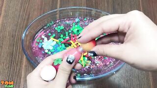 Special Series Baymax & Mickey Mouse Slime | Mixing Random Things into Clear Slime | Tom Slime