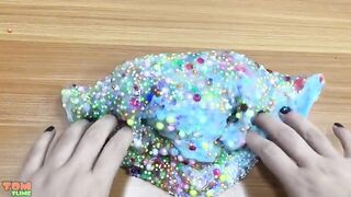 Mixing Makeup and Beads into Slime | Relaxing Slime | Satisfying Slime Videos