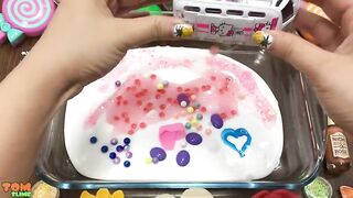 Mixing Random Things into Slime !!! Slime Smoothie | Relaxing Satisfying Slime Videos 14