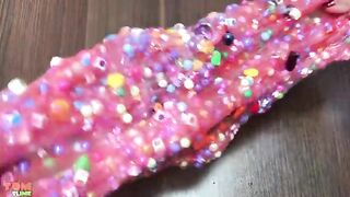 Mixing Makeup and Beads into Clear Slime | Relaxing Slime | Satisfying Slime Videos 5