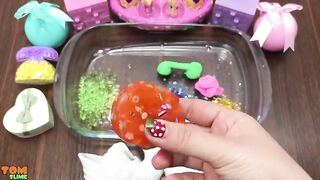 Mixing Random Things into Clear Slime !! Slime Smoothie | Most Satisfying Slime Videos 3