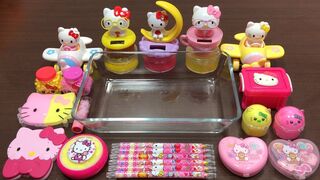 Special Series Hello Kitty | Mixing Random Things Into Store Bought Slime | Satisfying Slime Video 2