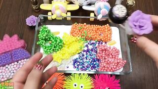 Mixing Random Things Into Glossy Slime | Slime Smoothie | Most Satisfying Slime Videos 8