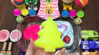Mixing Makeup and Glitter into Store Bought Slime !! Relaxing Satisfying Slime Videos #6