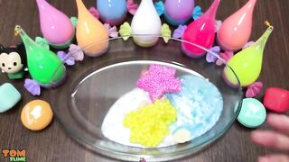 Mixing Makeup and Glitter into Store Bought Slime !! Relaxing Satisfying Slime Videos #5