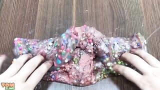 Mixing Makeup and Beads into Clear Slime | Relaxing Slime | Satisfying Slime Videos 3
