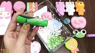 Mixing Random Things into Clear Slime and Glossy Slime | Slime Smoothie | Satisfying Slime Videos 2