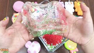 Mixing Random Things into Clear Slime and Glossy Slime | Slime Smoothie | Satisfying Slime Videos 2