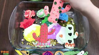 MIXING GLITTER AND CLAY INTO HOMEMADE SLIME !! SLIME SMOOTHIE ! SATISFYING SLIME VIDEOS