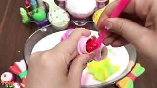 MIXING MAKEUP AND CLAY INTO GLOSSY SLIME!! SLIME SMOOTHIE ! SATISFYING SLIME VIDEOS 2