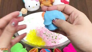 Mixing Random Things Into Glossy Slime | Slime Smoothie | Most Satisfying Slime Videos 5