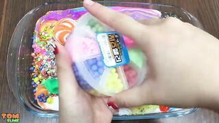 Mixing Random Things Into Fluffy Slime | Slime Smoothie | Most Satisfying Slime Videos 6