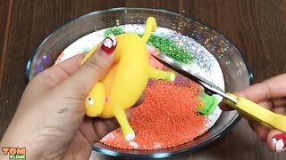 Mixing Random Things Into Glossy Slime | Slime Smoothie | Most Satisfying Slime Videos 4