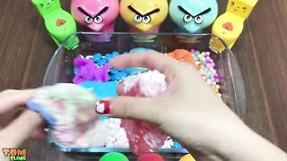 MIXING STORE BOUGHT SLIME WITH CLAY AND BEADS | RELAXING SLIME | SATISFYING SLIME VIDEOS