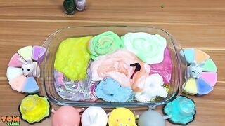 MIXING MAKEUP AND CLAY INTO SLIME !!! RELAXING SATISFYING SLIME | TOM SLIME