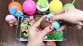 Mixing Random Things into Clear Slime !! Slime Smoothie | Most Satisfying Slime Videos #4
