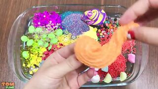 Mixing Random Things into Clear Slime !! Slime Smoothie | Most Satisfying Slime Videos #3