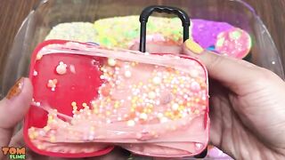 MIXING MAKEUP AND CLAY INTO HOMEMADE SLIME !!! RELAXING SATISFYING SLIME | TOM SLIME