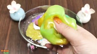 Mixing Makeup and Glitter into Store Bought Slime !! Relaxing Satisfying Slime Videos #1