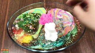Mixing Makeup and Floam into Store Bought Slime !! Relaxing Satisfying Slime Videos #2